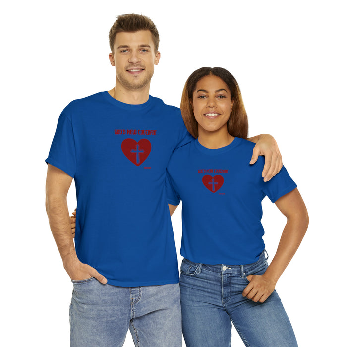 God’s New Covenant Women’s Unisex Heavy Cotton Tee