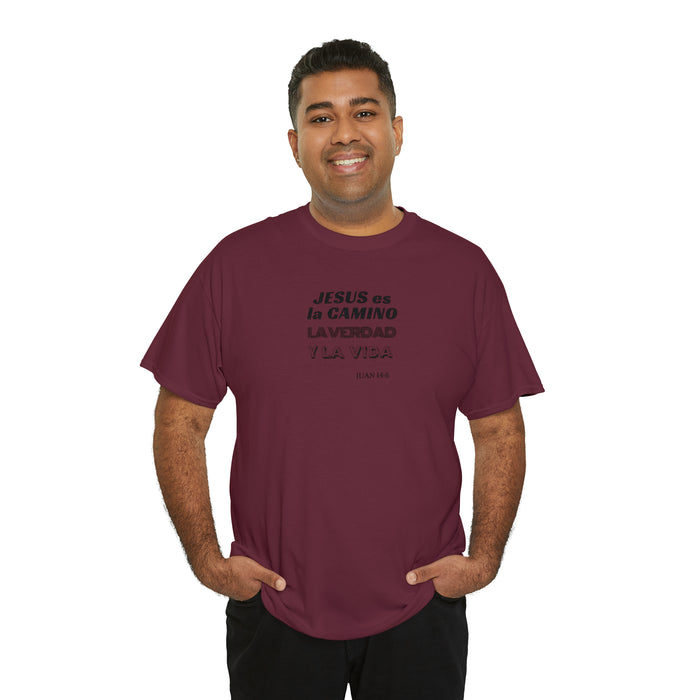Jesús Es El Camino Unisex Heavy Cotton Tee