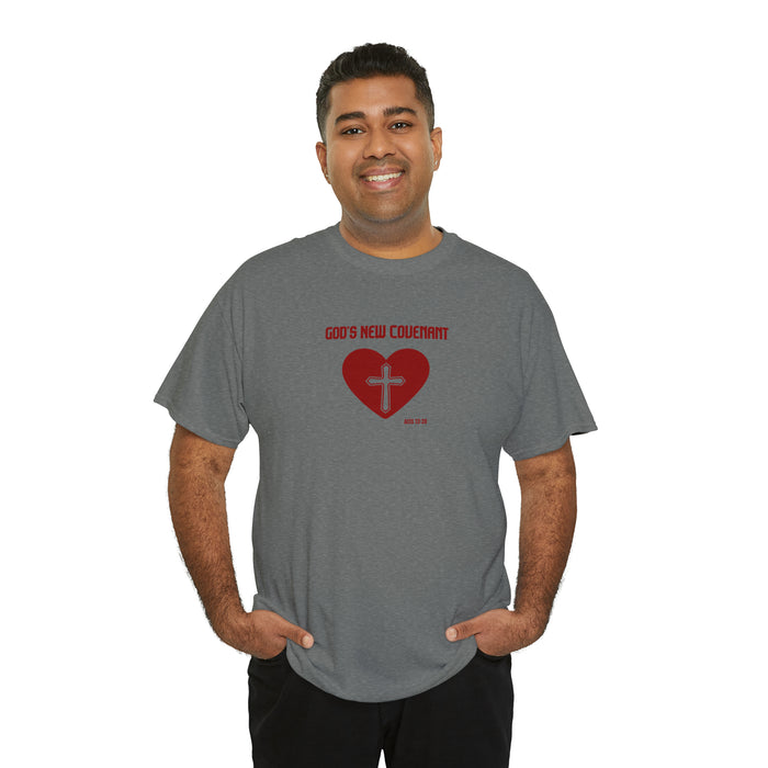 God’s New Covenant Women’s Unisex Heavy Cotton Tee