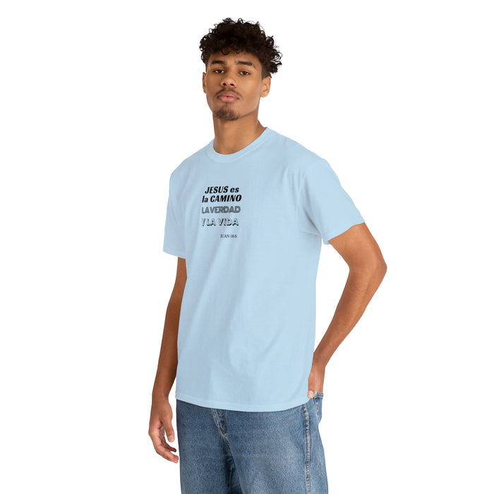 Jesús Es El Camino Unisex Heavy Cotton Tee