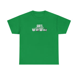God’s Children are Not for Sale Women’s Unisex Heavy Cotton Tee