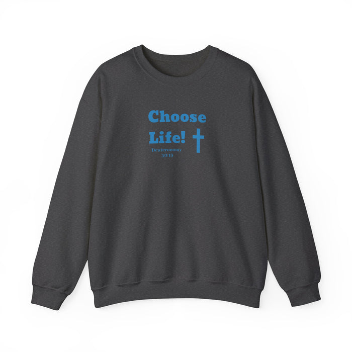 Choose Life 2.0 Women Unisex Heavy Blend™ Crewneck Sweatshirt