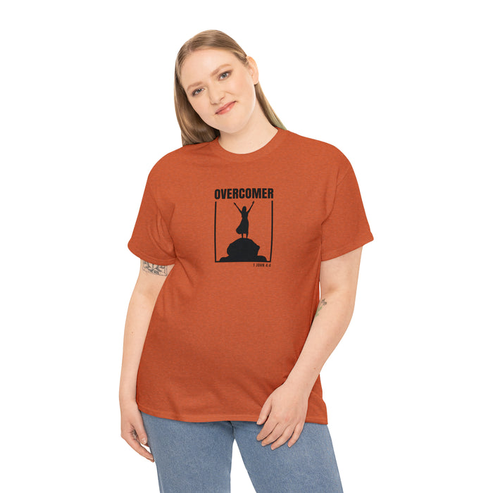 Overcomer Women's Unisex Heavy Cotton Tee