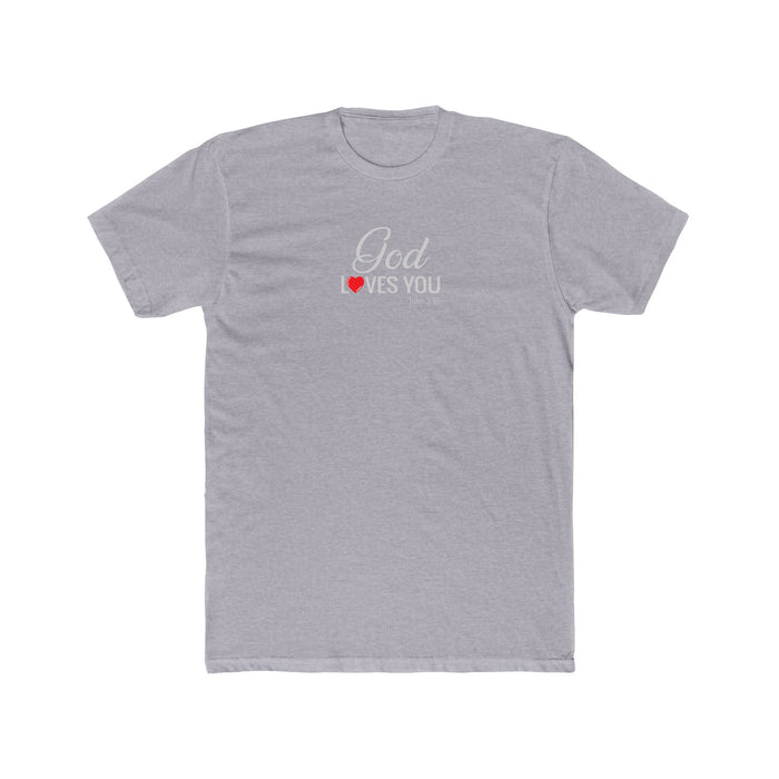 God Loves You Unisex Cotton Crew Tee