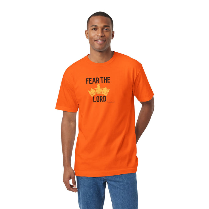 Fear The Lord T-Shirt — Christian Faith Tee with Crown Graphic