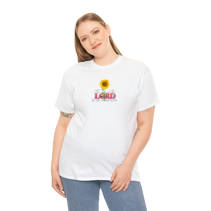 The Joy of the Lord is My Strength Women’s Unisex Heavy Cotton Tee