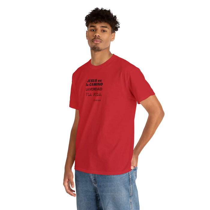 Jesús Es El Camino Unisex Heavy Cotton Tee