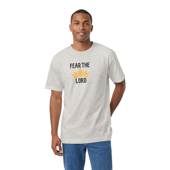 Fear The Lord T-Shirt — Christian Faith Tee with Crown Graphic