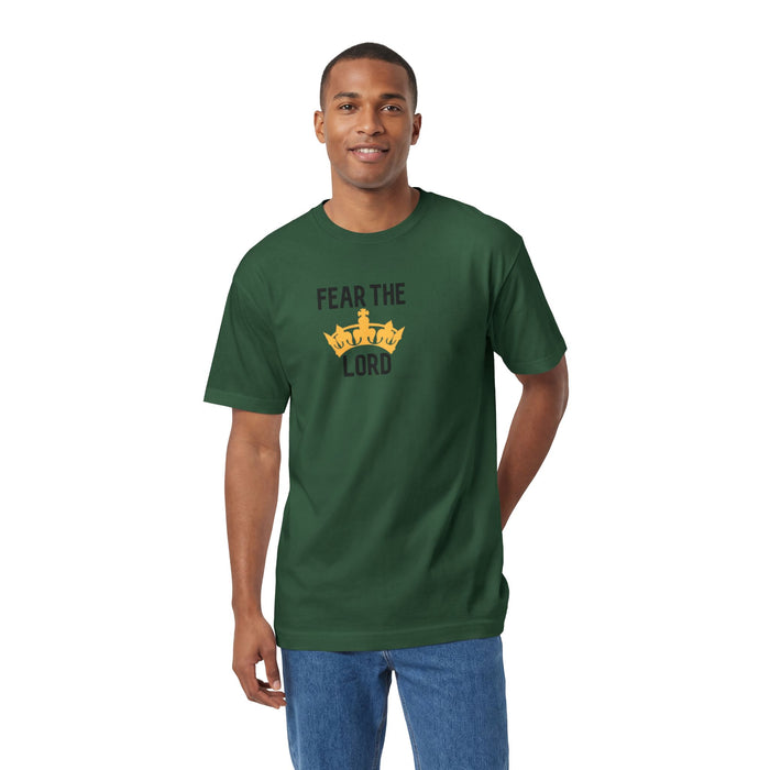 Fear The Lord T-Shirt — Christian Faith Tee with Crown Graphic
