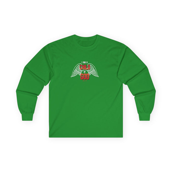 I Am a Child of God Long Sleeve Men’s Ultra Long Tee