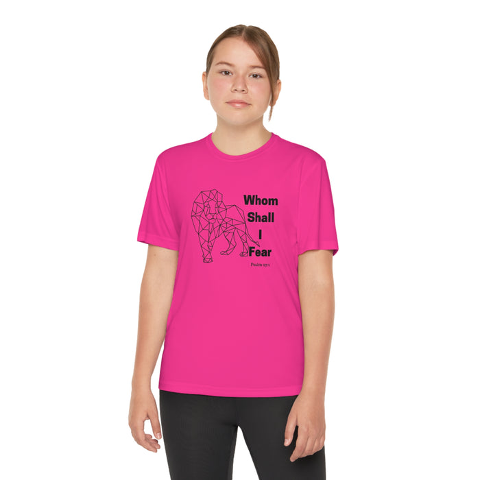 Whom Shall I Fear Girls Competitor Tee