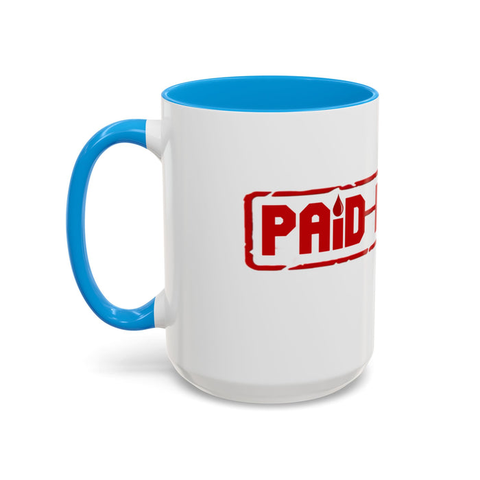 Mug — “Paid in Full” Christian Scripture Coffee Mug (Romans 6:23)
