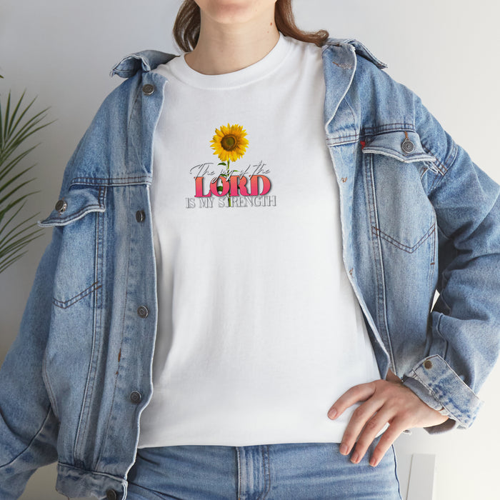 The Joy of the Lord is My Strength Women’s Unisex Heavy Cotton Tee