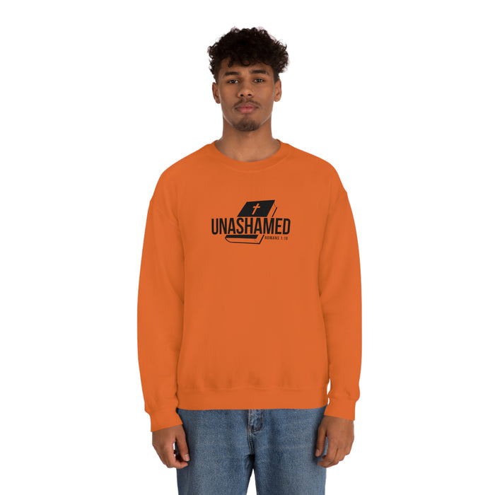 Unashamed Men’s Unisex Heavy Blend™ Crewneck Sweatshirt