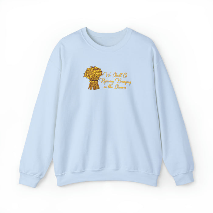 We Shall Go Rejoicing Bringing in the Sheaves Men Unisex Heavy Blend™ Crewneck Sweatshirt