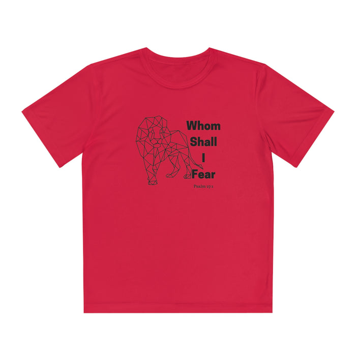 Whom Shall I Fear Girls Competitor Tee