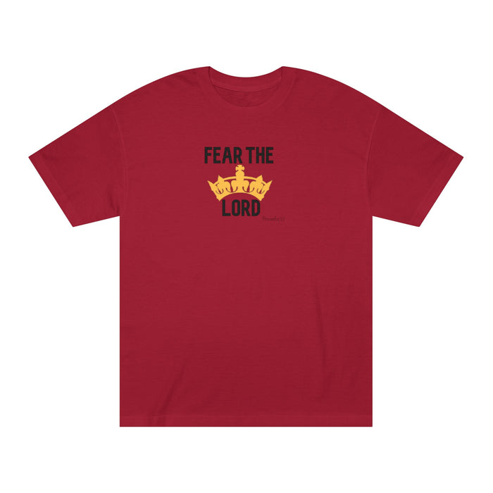 Fear The Lord T-Shirt — Christian Faith Tee with Crown Graphic