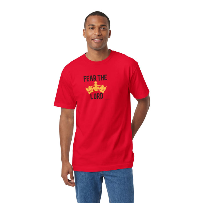 Fear The Lord T-Shirt — Christian Faith Tee with Crown Graphic