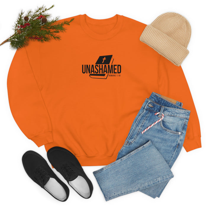 Unashamed Men’s Unisex Heavy Blend™ Crewneck Sweatshirt