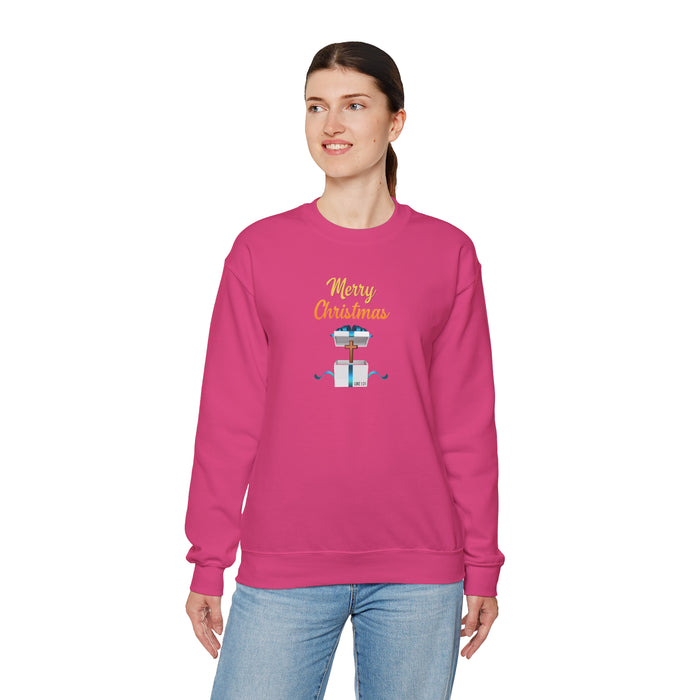 Merry Christmas Women Unisex Heavy Blend™ Crewneck Sweatshirt