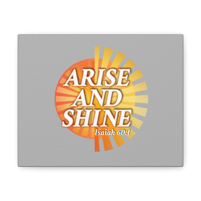 Arise and Shine Canvas Art