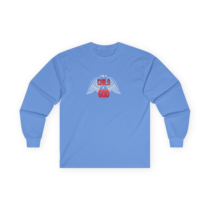 I Am a Child of God Long Sleeve Men’s Ultra Long Tee