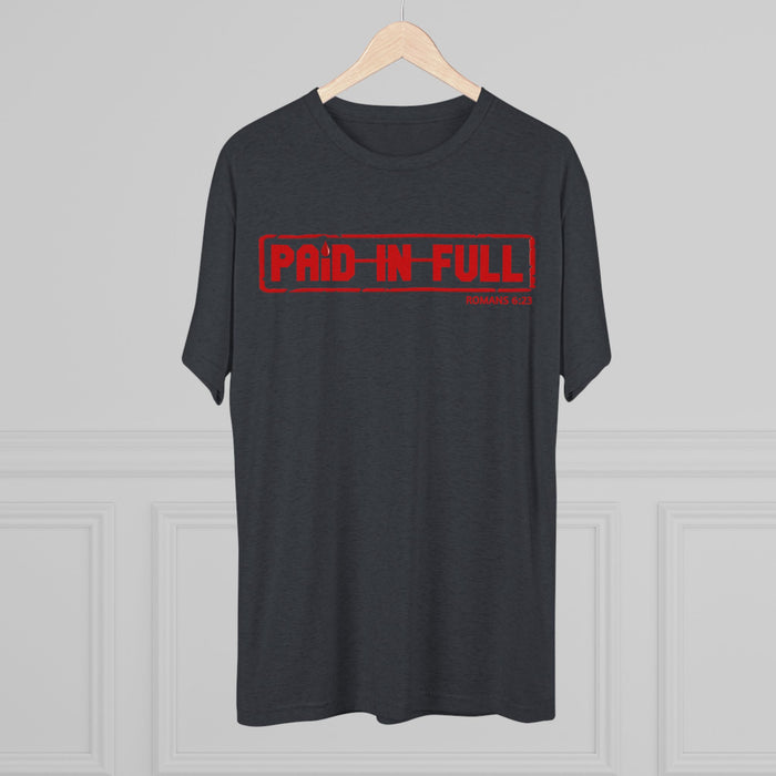 Paid In Full T‑Shirt — Christian Faith Romans 6:23 Tee