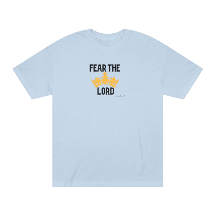 Fear The Lord T-Shirt — Christian Faith Tee with Crown Graphic