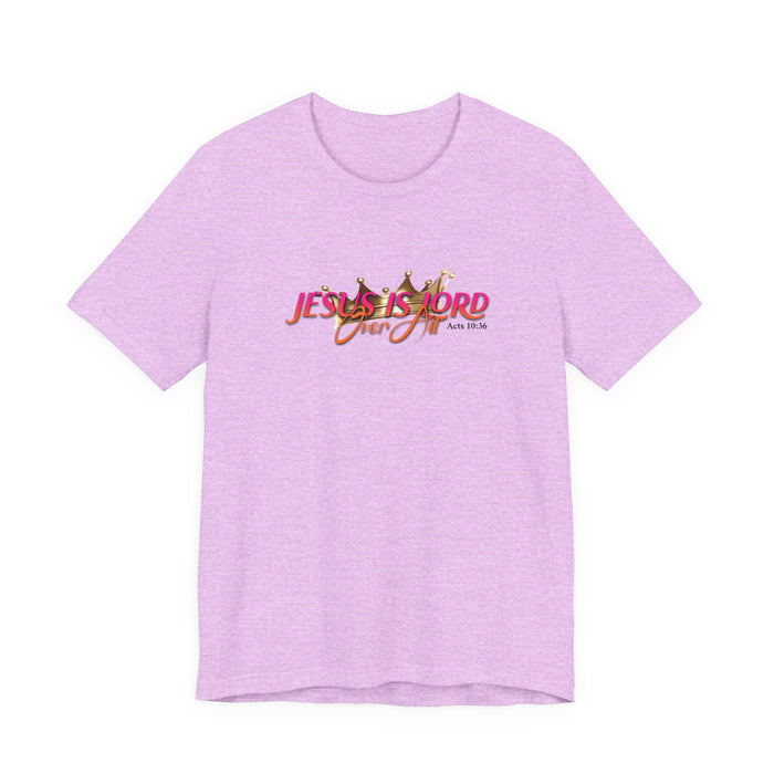 Jesus Is Lord Over All T-Shirt — Christian Faith Graphic Tee