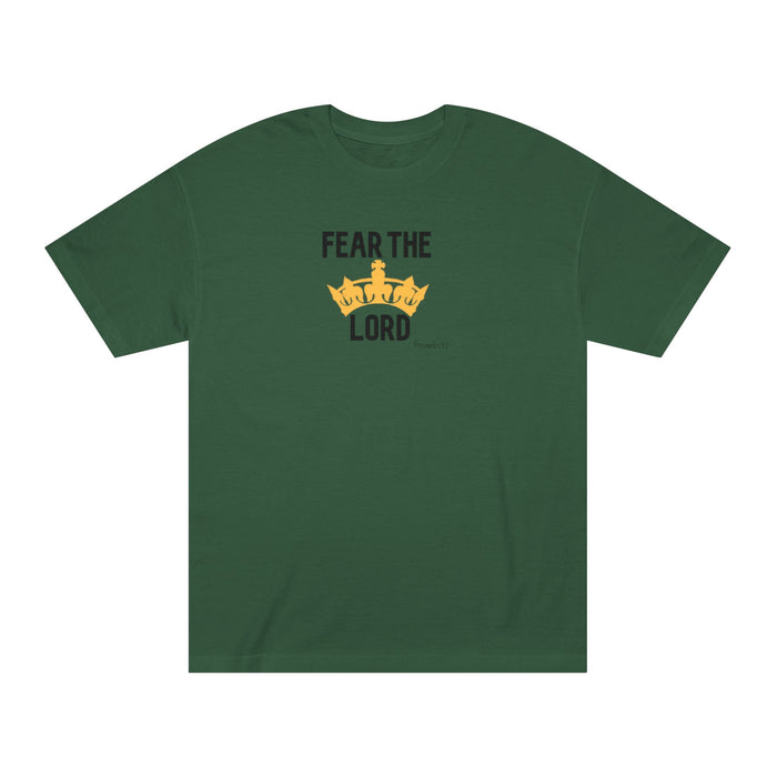 Fear The Lord T-Shirt — Christian Faith Tee with Crown Graphic