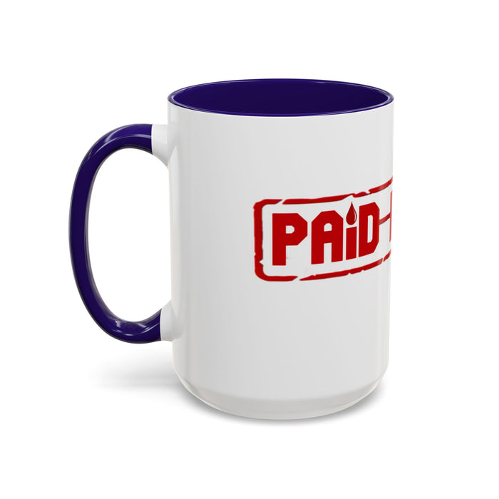Mug — “Paid in Full” Christian Scripture Coffee Mug (Romans 6:23)
