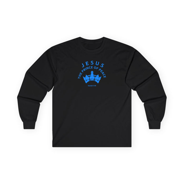 Jesus Prince of Peace Long Sleeve Tee — Faith-Based Christian Shirt