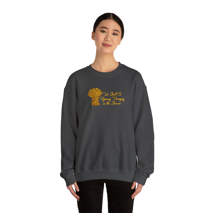 We Shall Go Rejoicing Bringing in the Sheaves Men Unisex Heavy Blend™ Crewneck Sweatshirt