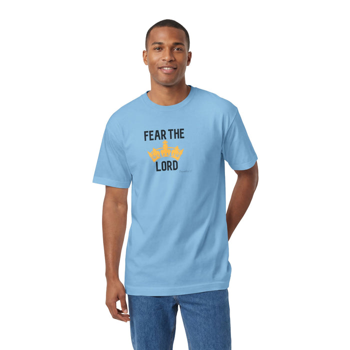 Fear The Lord T-Shirt — Christian Faith Tee with Crown Graphic