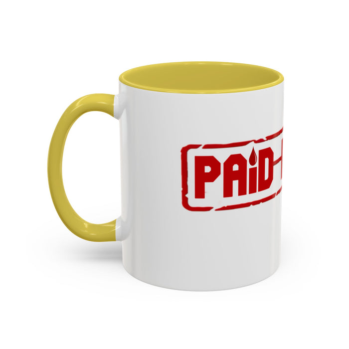 Mug — “Paid in Full” Christian Scripture Coffee Mug (Romans 6:23)