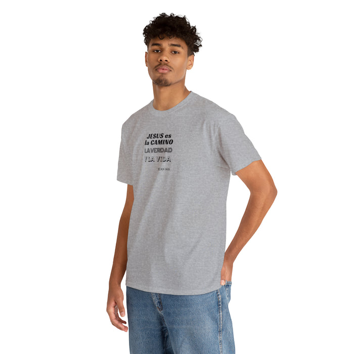 Jesús Es El Camino Unisex Heavy Cotton Tee