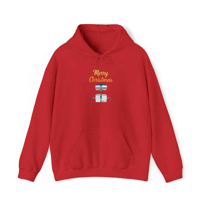 Merry Christmas Women Unisex Heavy Blend™ Hooded Sweatshirt