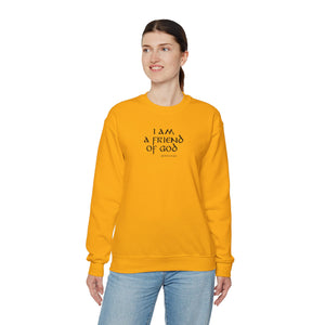 I Am A Friend Of God Women Unisex Heavy Blend™ Crewneck Sweatshirt