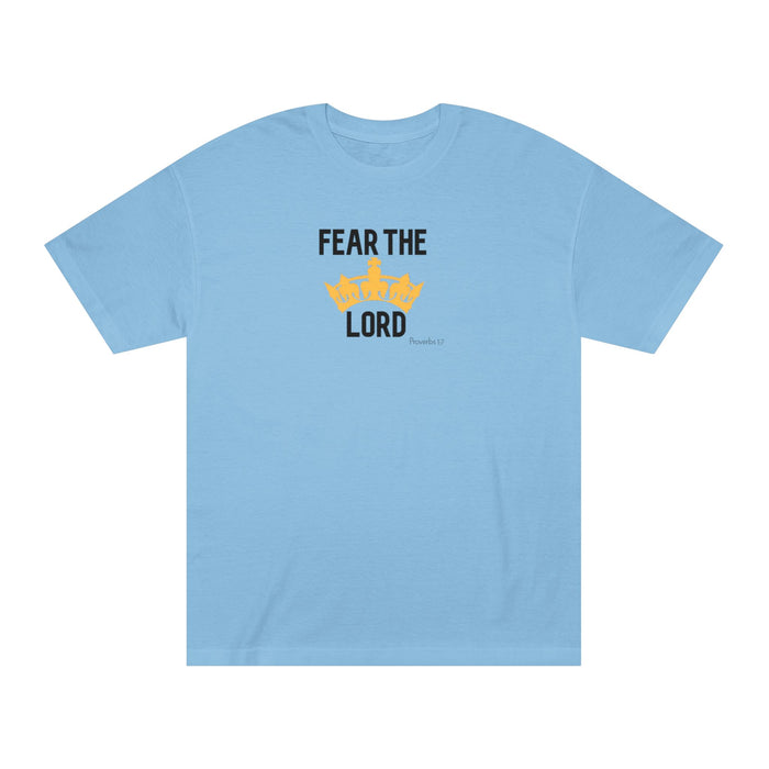 Fear The Lord T-Shirt — Christian Faith Tee with Crown Graphic