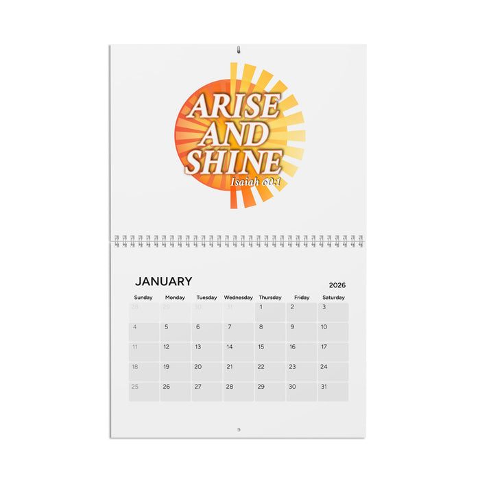 The Wear Scriptures Calendar (2026)