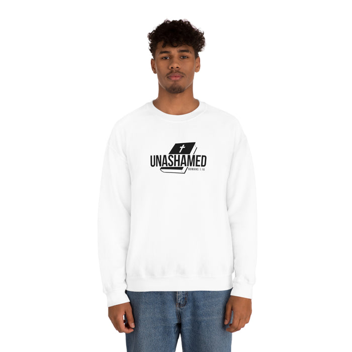 Unashamed Men’s Unisex Heavy Blend™ Crewneck Sweatshirt