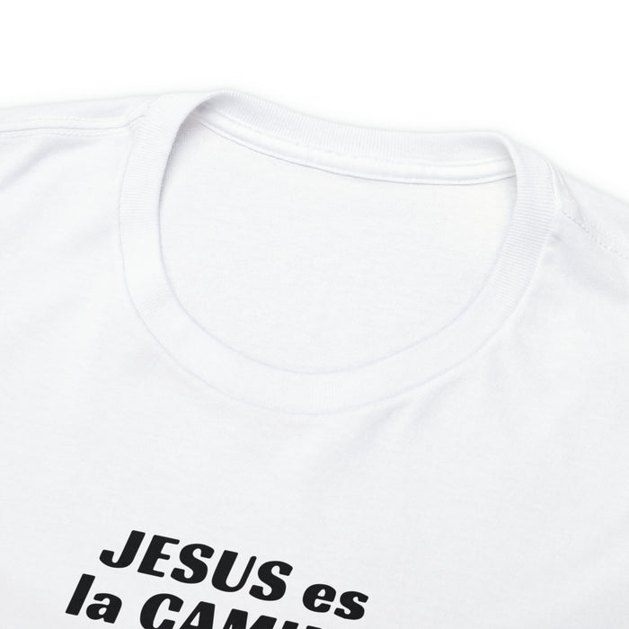 Jesús Es El Camino Unisex Heavy Cotton Tee