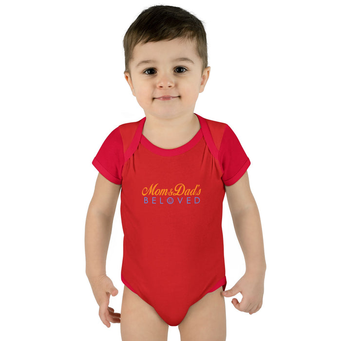 Mom & Dad's Beloved Infant Rib Body Suit