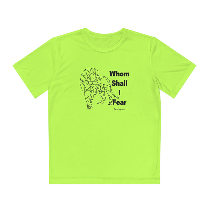 Whom Shall I Fear Girls Competitor Tee