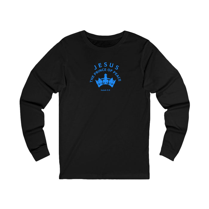Jesus Prince of Peace Long Sleeve Tee — Faith Christian Shirt