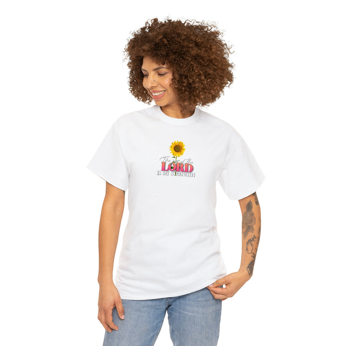 The Joy of the Lord is My Strength Women’s Unisex Heavy Cotton Tee