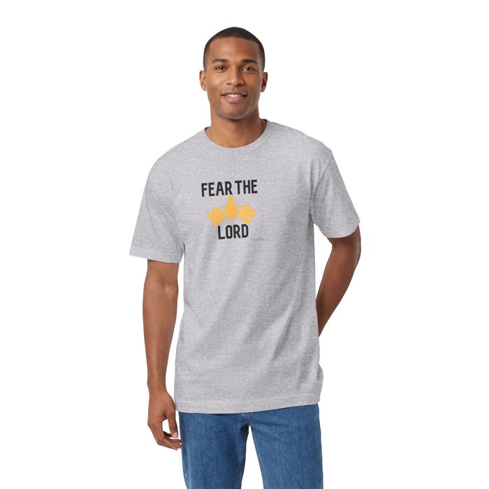 Fear The Lord T-Shirt — Christian Faith Tee with Crown Graphic