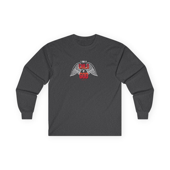 I Am a Child of God Long Sleeve Men’s Ultra Long Tee