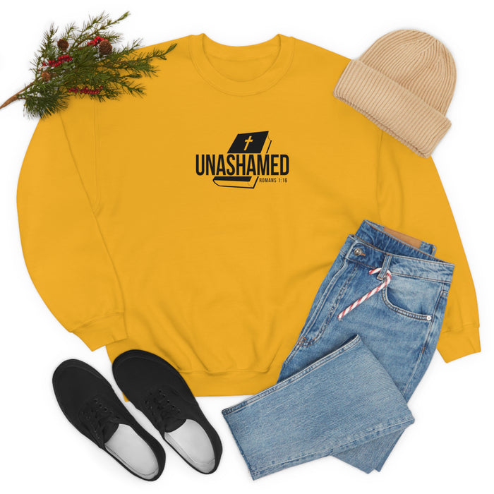 Unashamed Men’s Unisex Heavy Blend™ Crewneck Sweatshirt