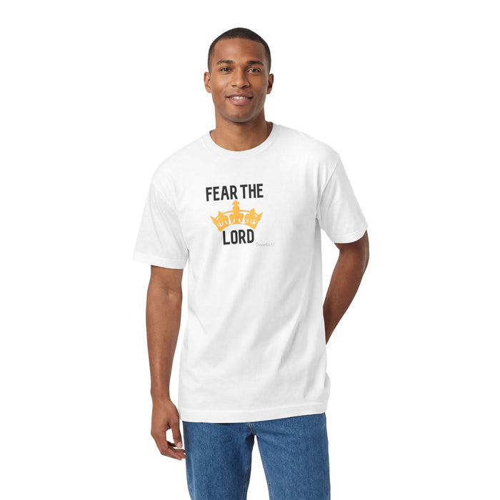 Fear The Lord T-Shirt — Christian Faith Tee with Crown Graphic